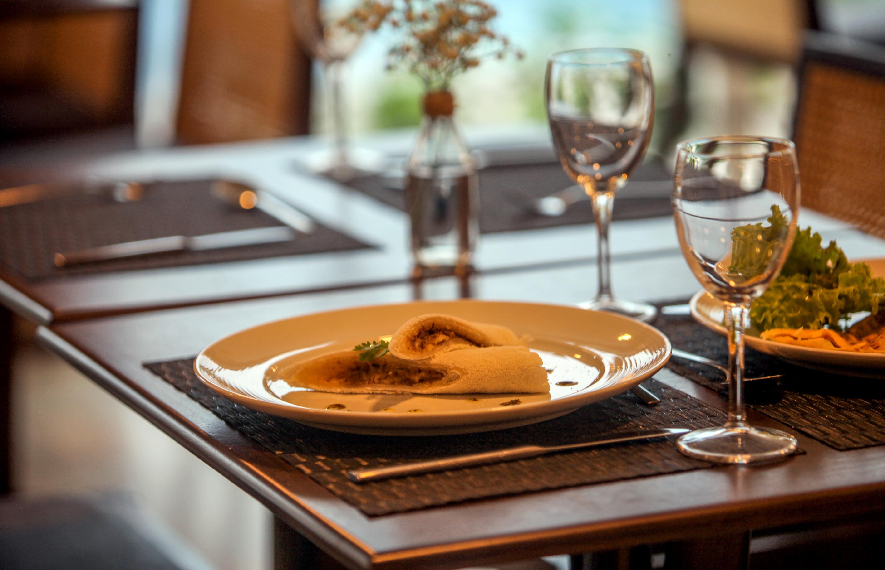 Gran Mareiro Hotel フォルタレザ エクステリア 写真 A place setting