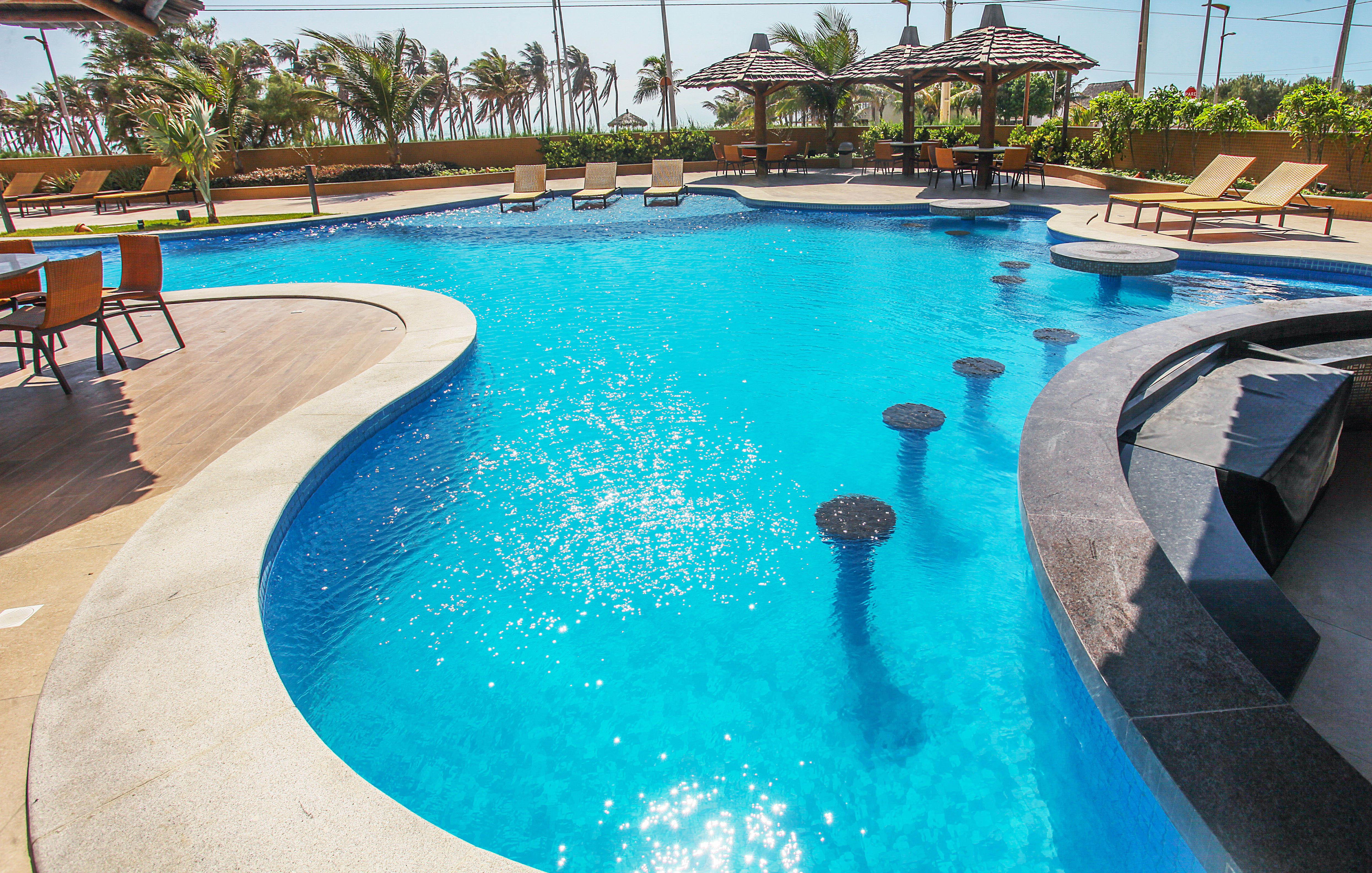 Gran Mareiro Hotel フォルタレザ エクステリア 写真 A swimming pool